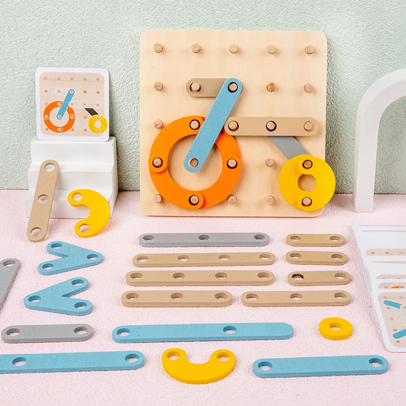 Montessori Pegboard Puzzle